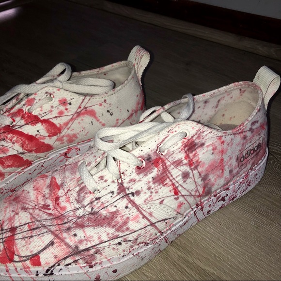 Halloween Horror Adidas Sneakers - Picture 3 of 13